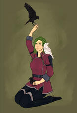 Example of Flat Color Comission